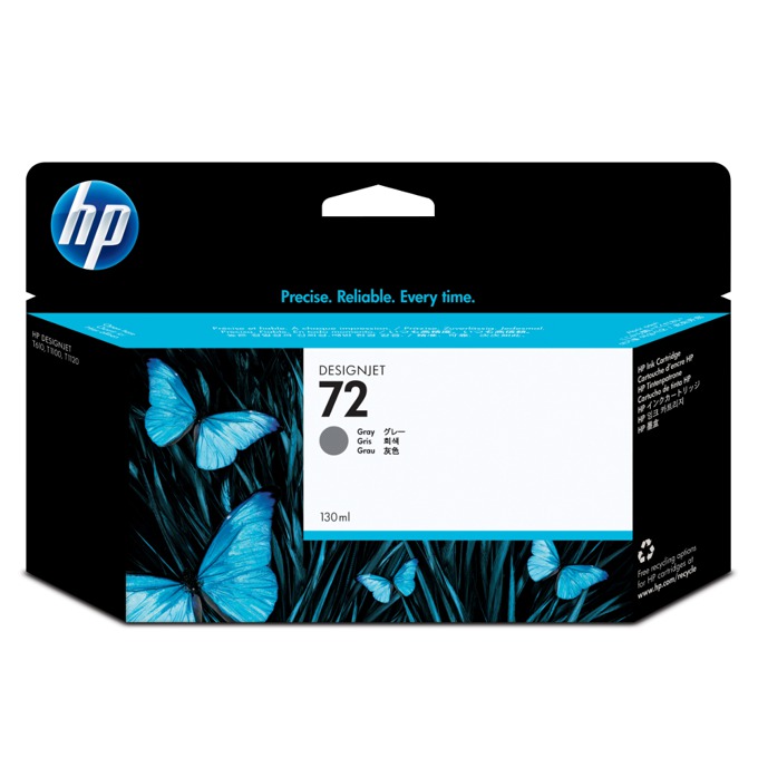 Касета за HP Designjet T610/T620/T770/T790/T795/T1100/T1120/T1200/T1300/T2300 - Gray - C9374A - заб.: 130ml капацитет