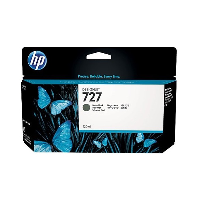 Касета HEWLETT PACKARD DesignJet T920/T1500 - Matte Black - /727/ - P№ B3P22A - заб.: 130ml