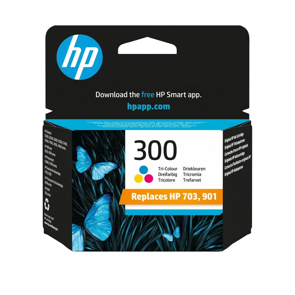 Касета HEWLETT PACKARD Deskjet D2560 - Color - (300) - P№ CC643EE - заб.: 4ml