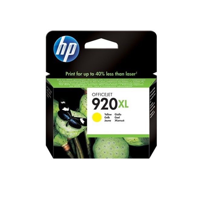 Касета HP Officejet 6000/6500/7000 Series/6500A Series/7500A wf - Yellow - (920XL) - P№ CD974AE - заб.: 700 брой копия