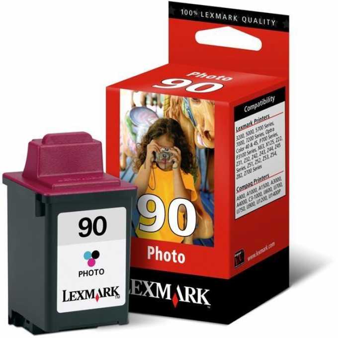 Касета LEXMARK ColorJetPrinter 3200/5000/5700/7000/7200 - Photo - P№ 12A1990E /90