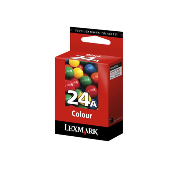 Касета LEXMARK ColorJetPrinter X3500/4500 Series / Z1400 Series - Color - P№ 18C1624E /24a/ - заб.: 185p