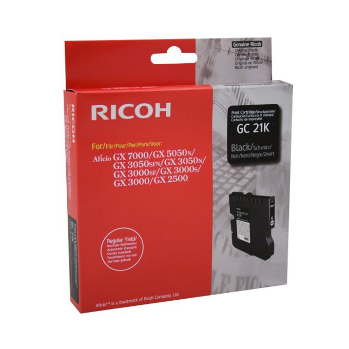 Касета за RICOH GX 3000/3050N/5050N - Black - Type GC21K - P№ 405532