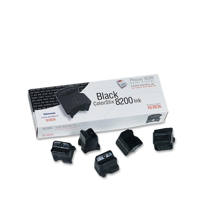 Мастило за XEROX ColorStix за PHASER 8200 - ink 5 Black Sticks - P№ 016204000 - заб.: 7000k