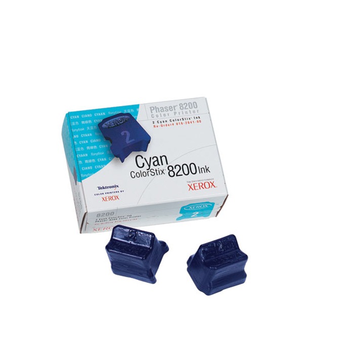 Мастило за XEROX ColorStix за PHASER 8200 - ink 2 Cyan Sticks - P№ 016204100 - заб.: 2800k