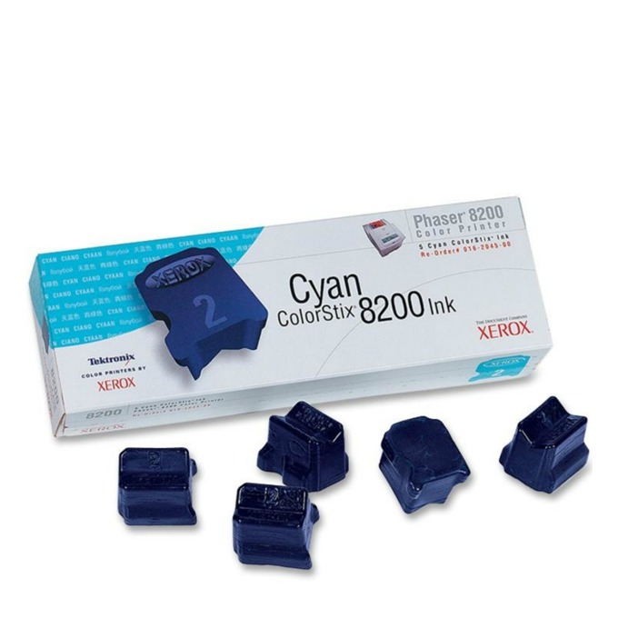 Мастило за XEROX ColorStix за PHASER 8200 - ink 5 Cyan Sticks - P№ 016204500 - заб.: 7000k