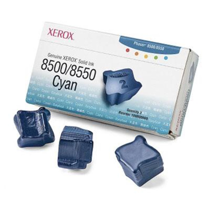 Мастило за XEROX ColorStix за PHASER 8500/8550 - ink 3 Cyan Sticks - P№ 108R00669 - заб.: 3000k