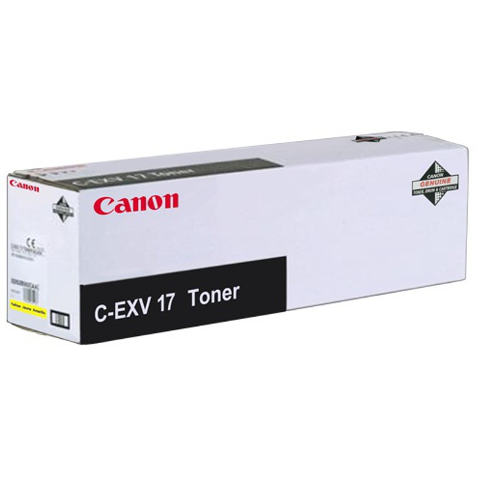 TОНЕР за копирна машина CANON C-EXV 17 - iR C4080i/C4580i - Yellow - P№ CF0259B002[AA] - заб.: 495gr