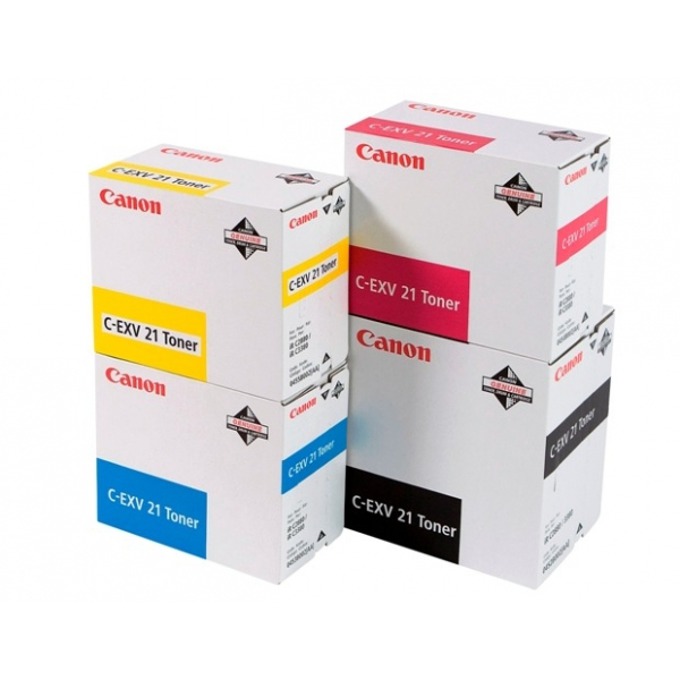 TОНЕР за копирна машина CANON C-EXV 21 - iR C2880/C3380 - Yellow - P№ CF0455B002[AA] - заб.: 14000k
