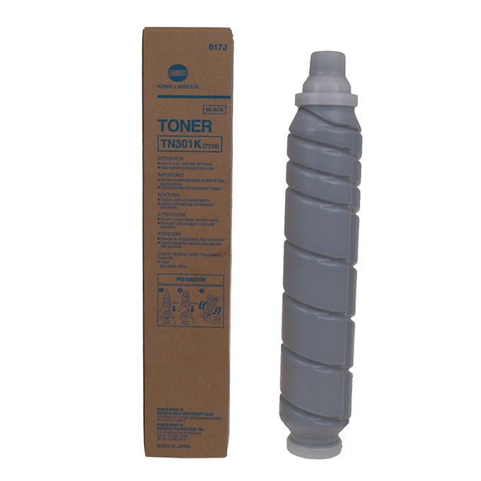 TОНЕР за копирна машина MINOLTA 7022/7130/7222/7228 - 1Pcs - TN301K - P№ 017Q - заб.: 676gr