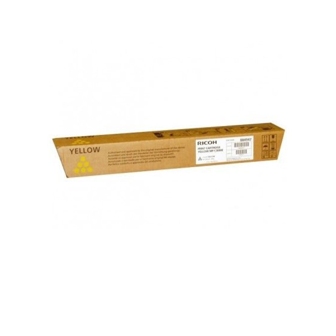 TОНЕР за копирна машина RICOH MP C2000/MP C2500/MP C3000E - Yellow - P№ 884947 - заб.: 15000k