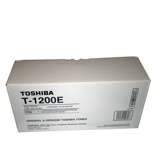 TОНЕР за копирна машина TOSHIBA eStudio 12/15/120/150 - P№ T-1200E - 1pcs. - заб.: 238gr