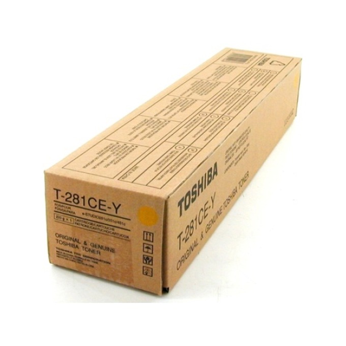 TОНЕР за копирна машина TOSHIBA eStudio 281c/351e/451e - Yellow - P№ T-281-CEY - заб.: 10000k/220gr