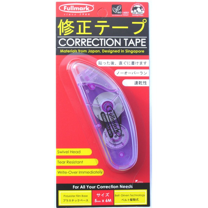 Лентов коректор Fullmark CORTAPE06PE