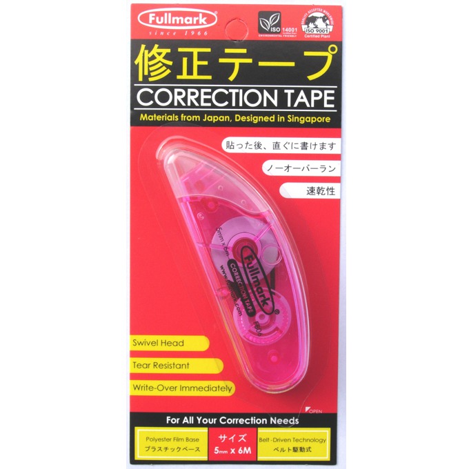 Лентов коректор Fullmark CORTAPE06PK