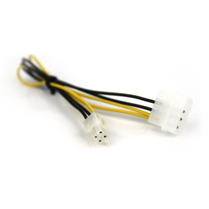 Захранващ кабел VCom CE309 4pinMolex(м)-4pin ATX(м)