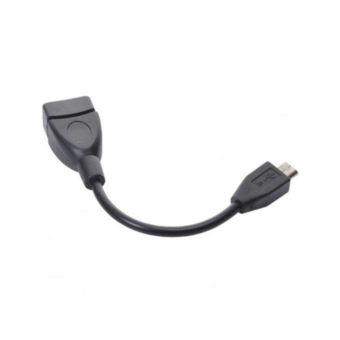 Преходник от USB A(ж) към USB microB(5-pin)(м)