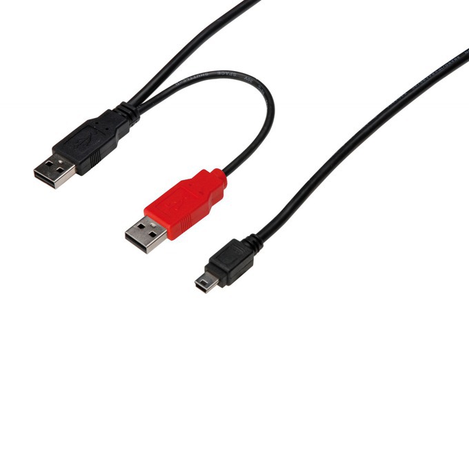Кабел Assmann от USB A(м) към USB Mini B(м)
