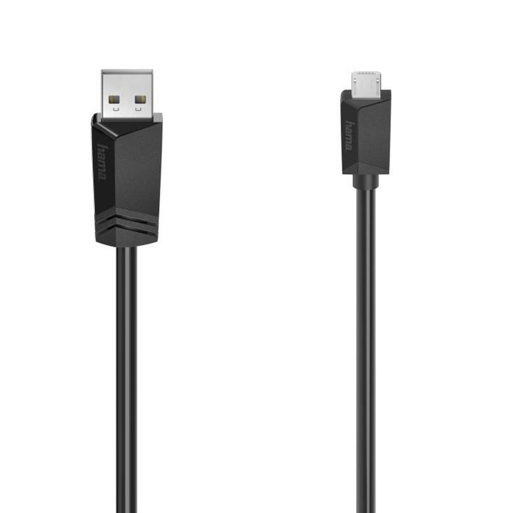 Кабел Hama от USB Type-A (м) към USB Micro (м)