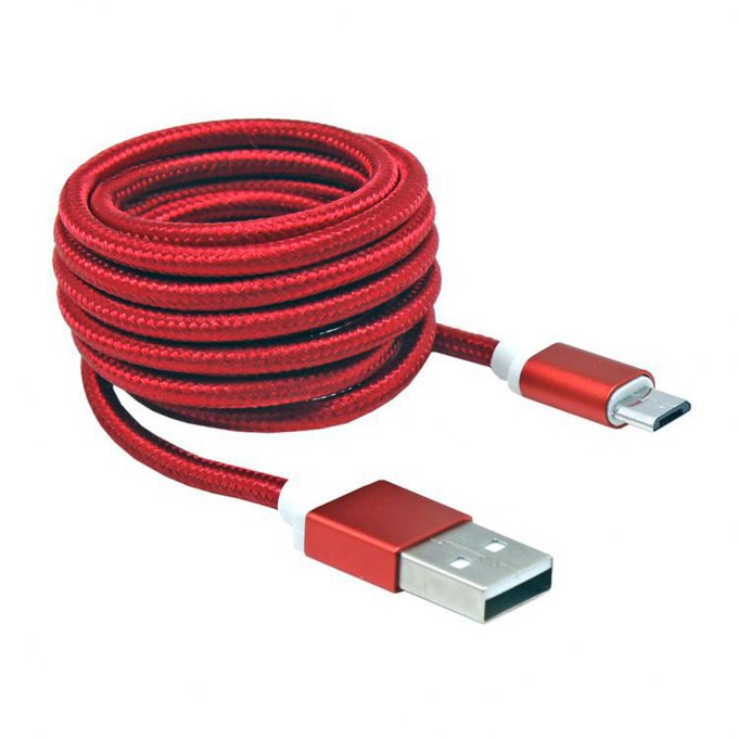 Кабел SBOX USB AM-MICRO-15R
