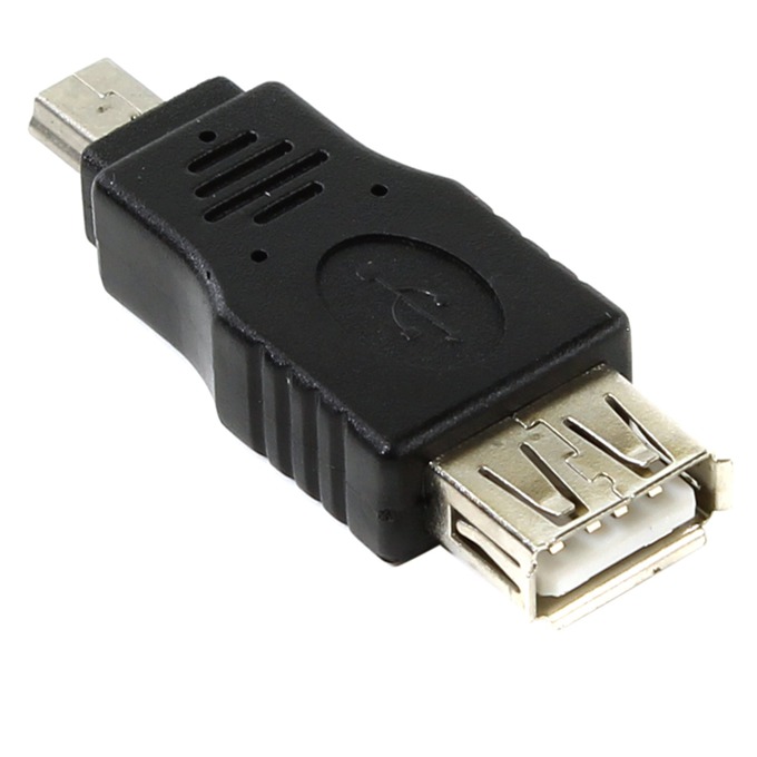 Преходник VCom CA411 USB MiniB(м) към USB A(ж)