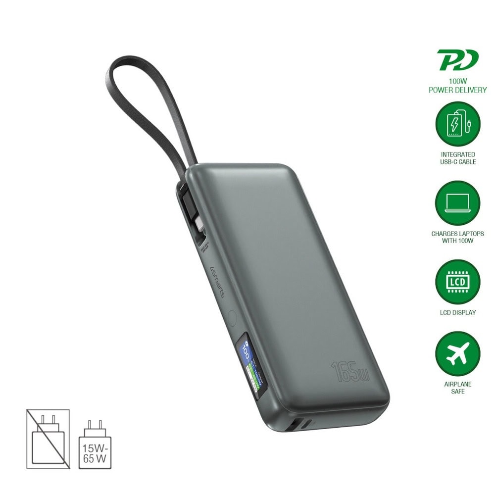 Външна батерия/power bank/ 4smarts Power Bank Enterprise