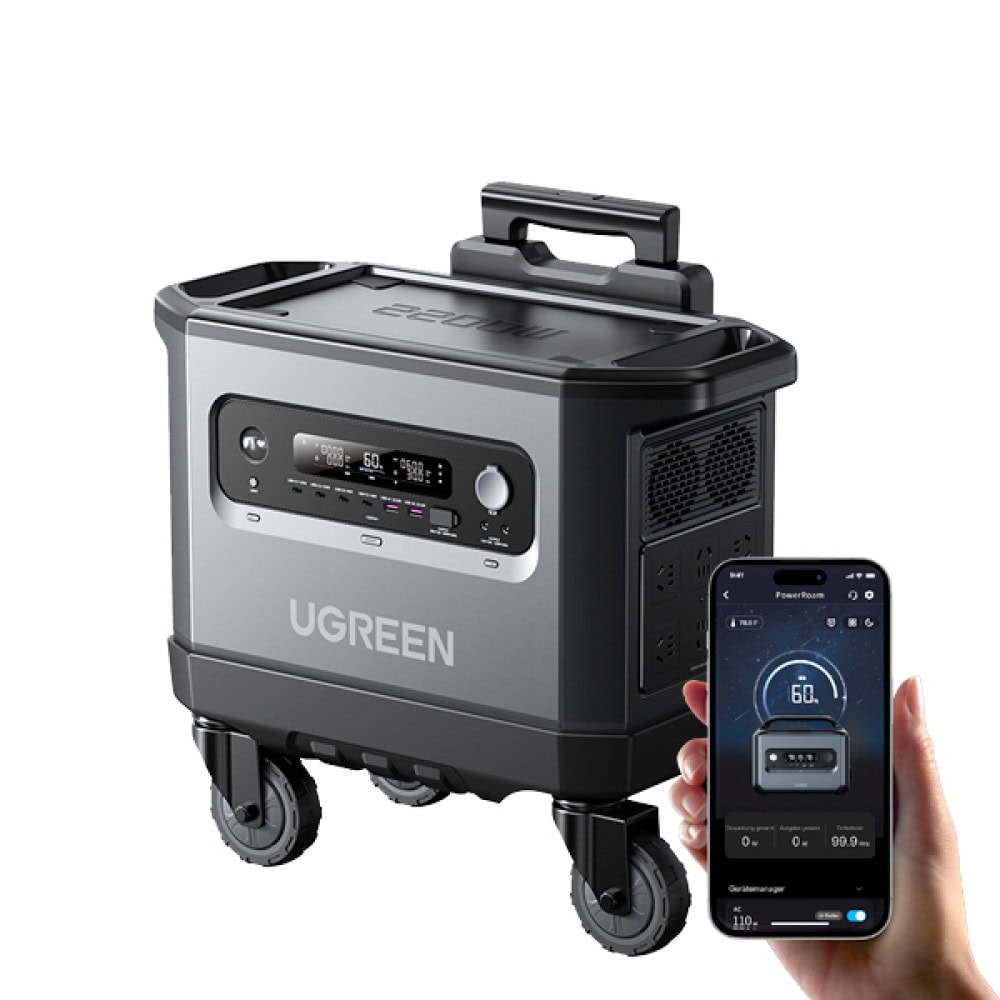 Преносима електроцентрала Ugreen PowerRoam 2200 LiFePO4