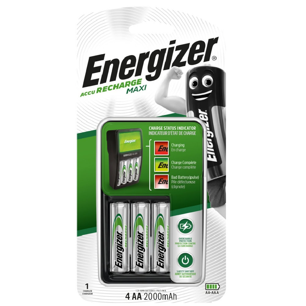 Зарядно устройство Energizer ACCU Recharge Maxi