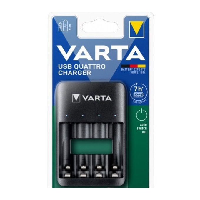 Зарядно у-во за батерии Varta Quattro Charger