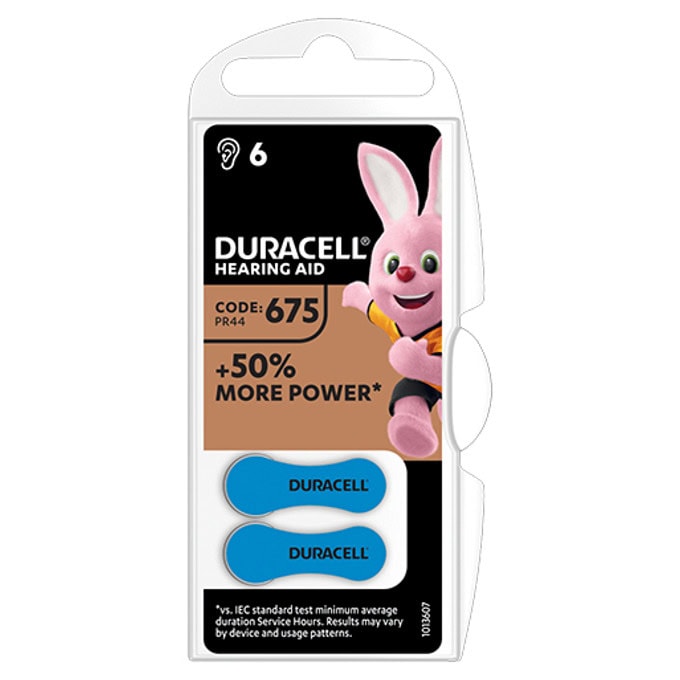 Батерия цинкова Duracell ACA675MF