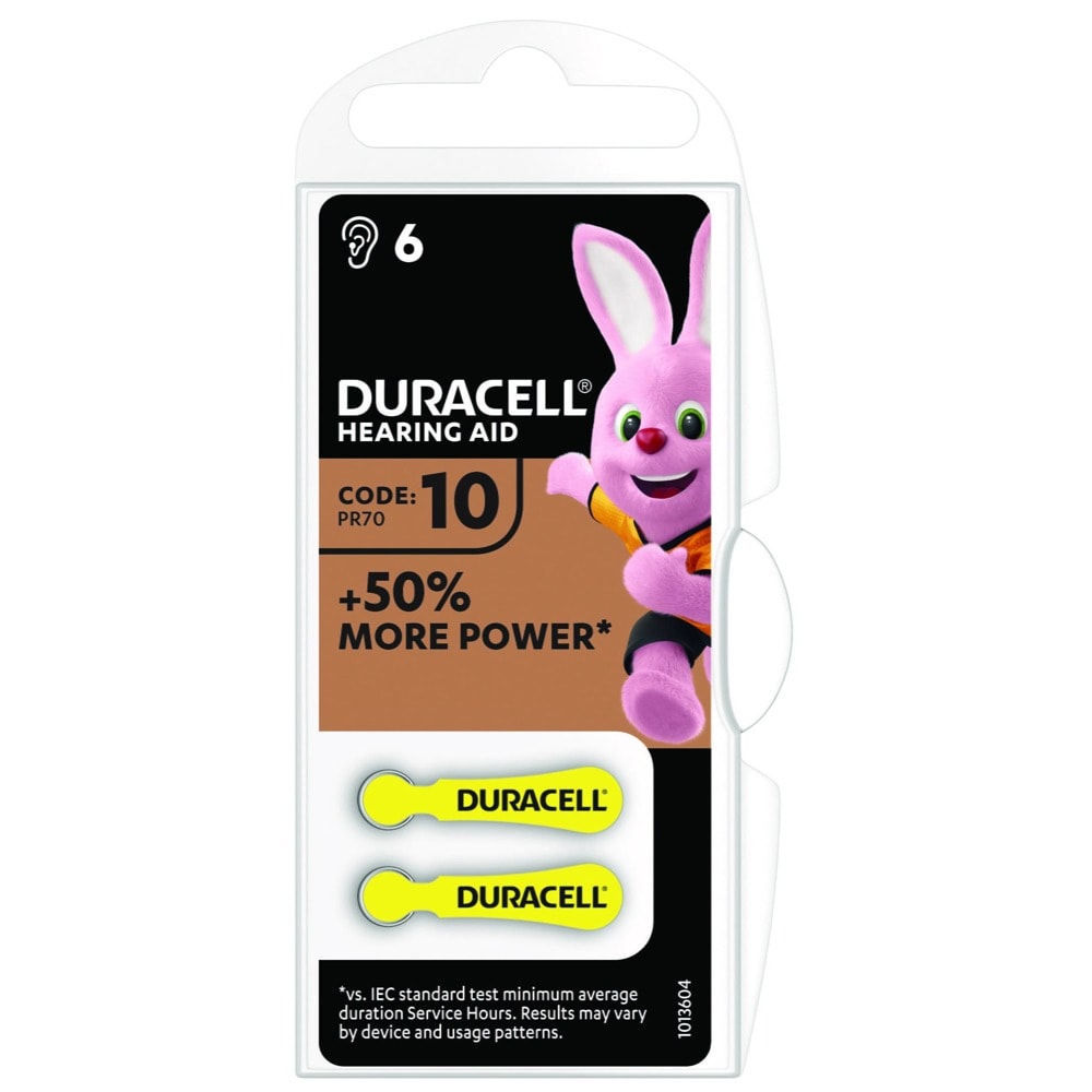 Батерии цинкови Duracell BZ-ZA10