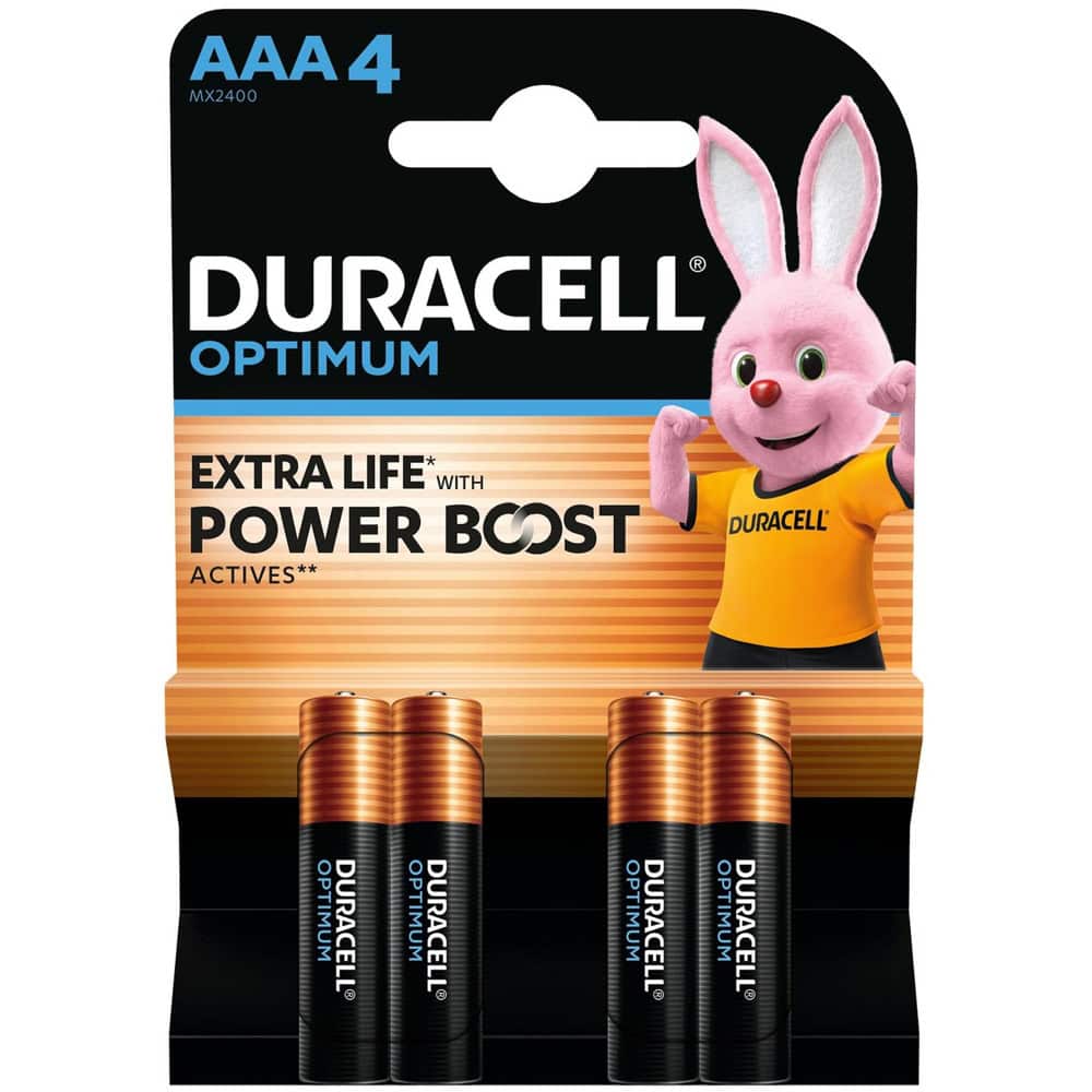 Батерии алкални Duracell Optimum