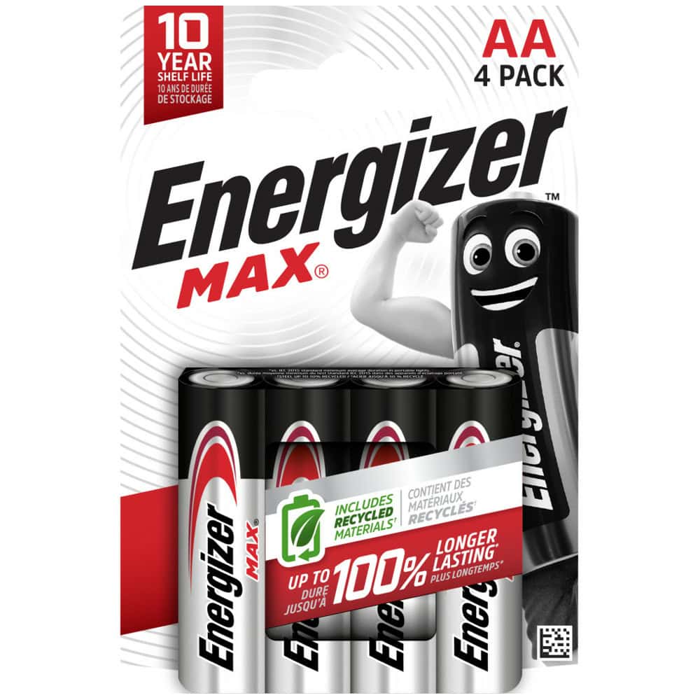 Батерии алкални Energizer Max 20079
