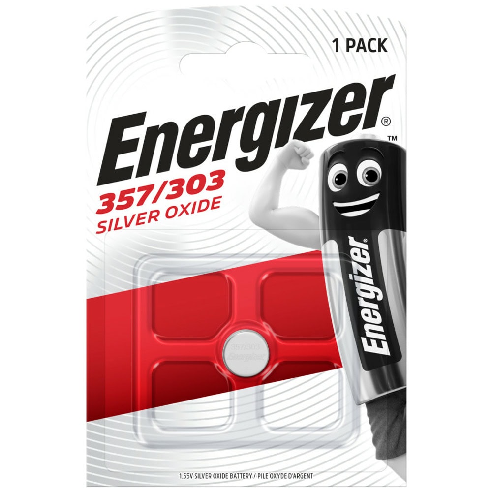 Батерия сребърна Energizer Silver Oxide Button Cell 357/303
