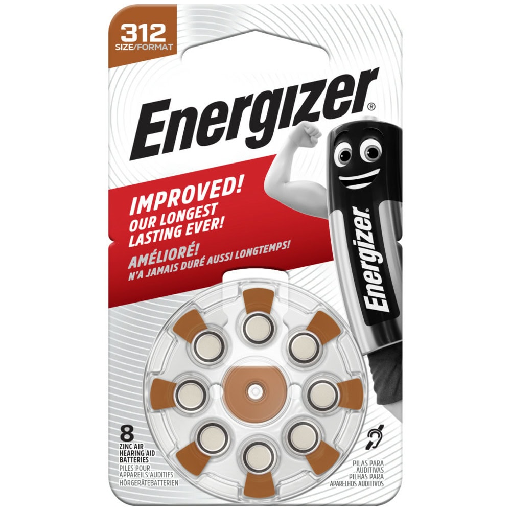 Батерии цинкови Energizer AZ312DP8