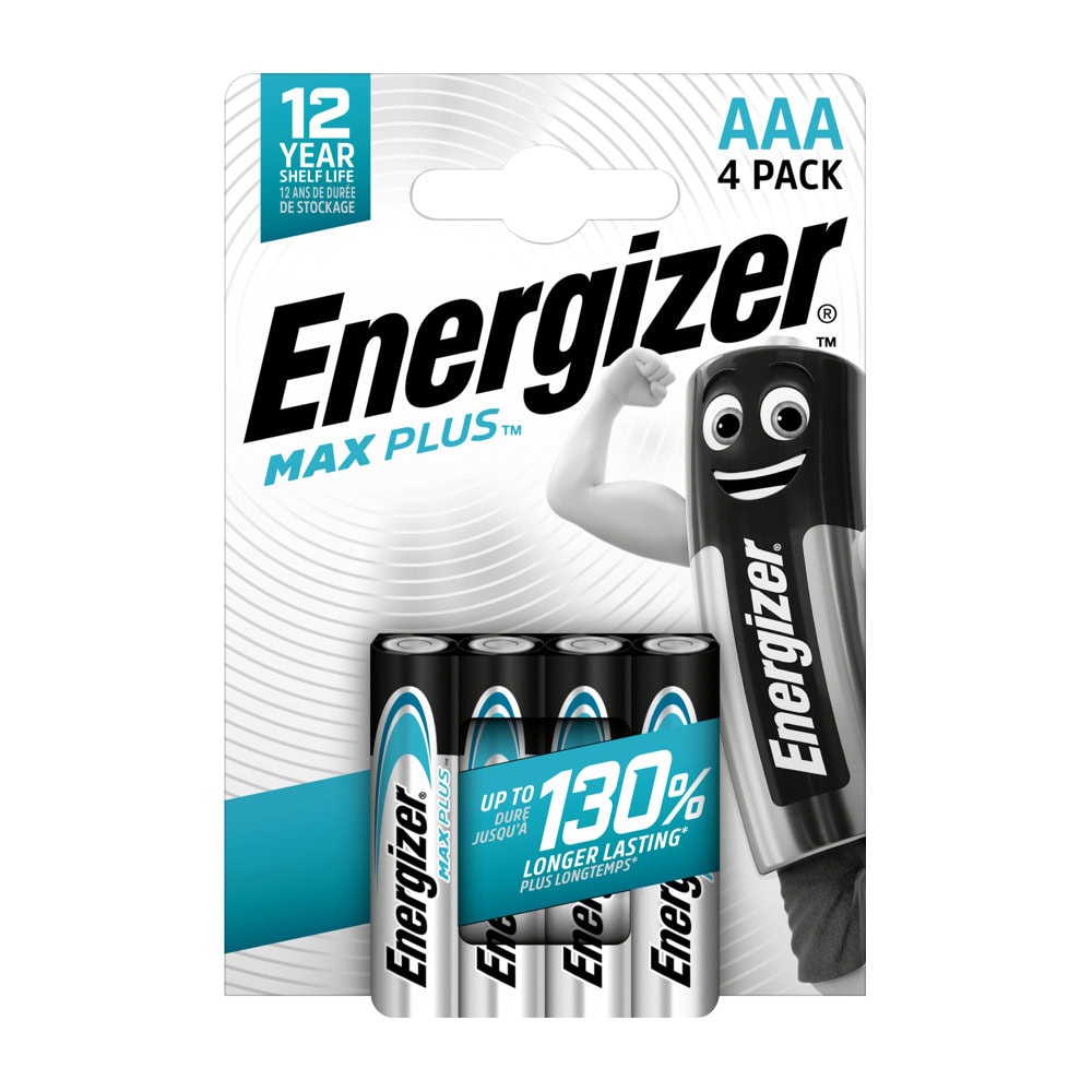 Батерии алкални Energizer Max Plus (E303320601)