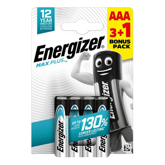 Батерии алкални Energizer Max Plus