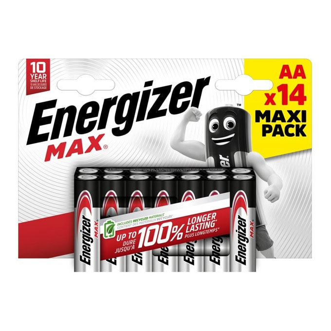 Батерии алкални Energizer Max
