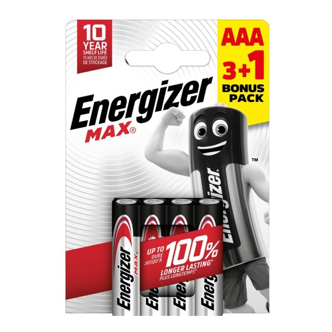 Батерии алкални Energizer Max (E303341600)