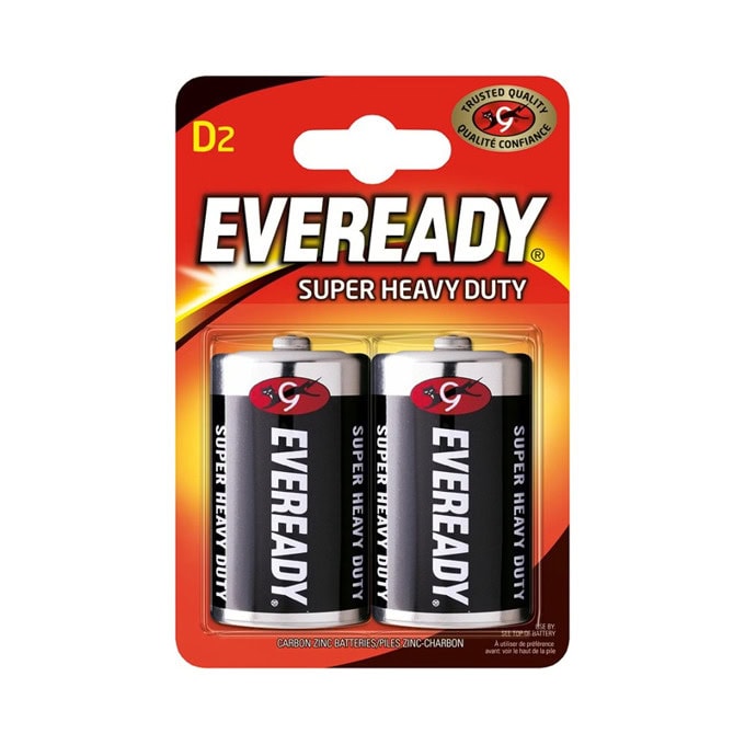 Батерии цинкови EVEREADY Super Heavy Duty
