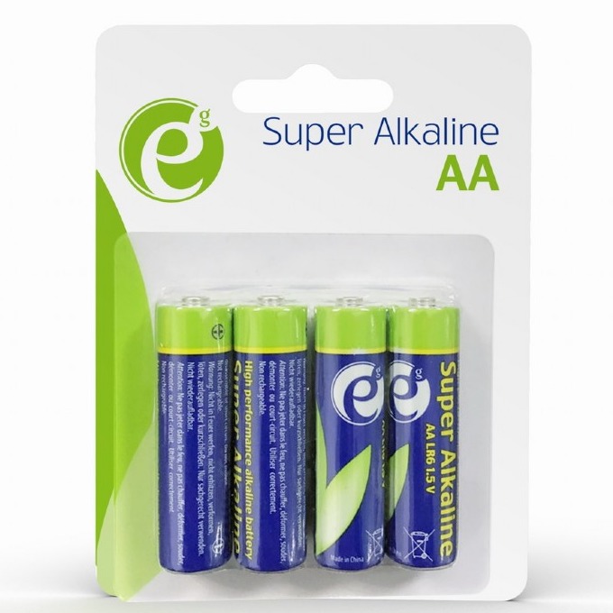 Батерии алкални Gembird AA LR06 Alkaline