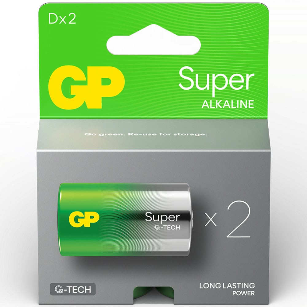 Батерии алкални GP Super GP-BA-13A-U2