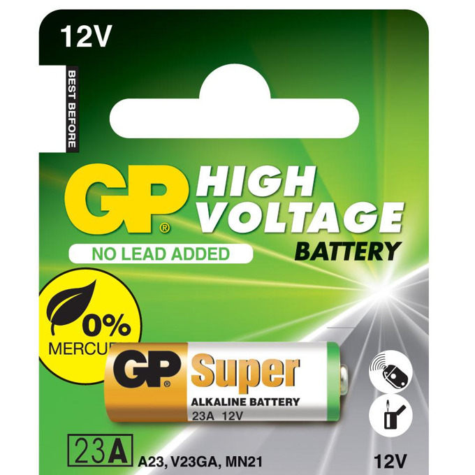 Батерии алкални GP High Voltage 23A