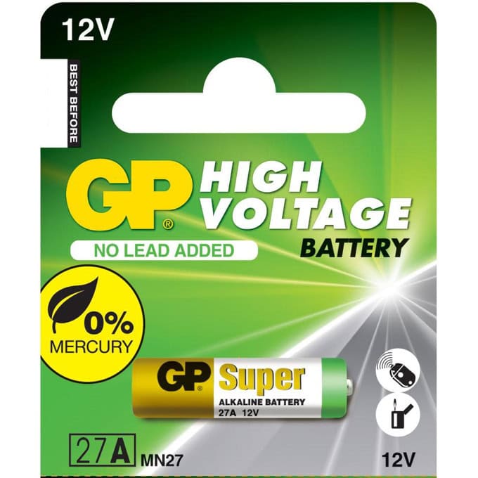 Батерии алкални GP High Voltage А27