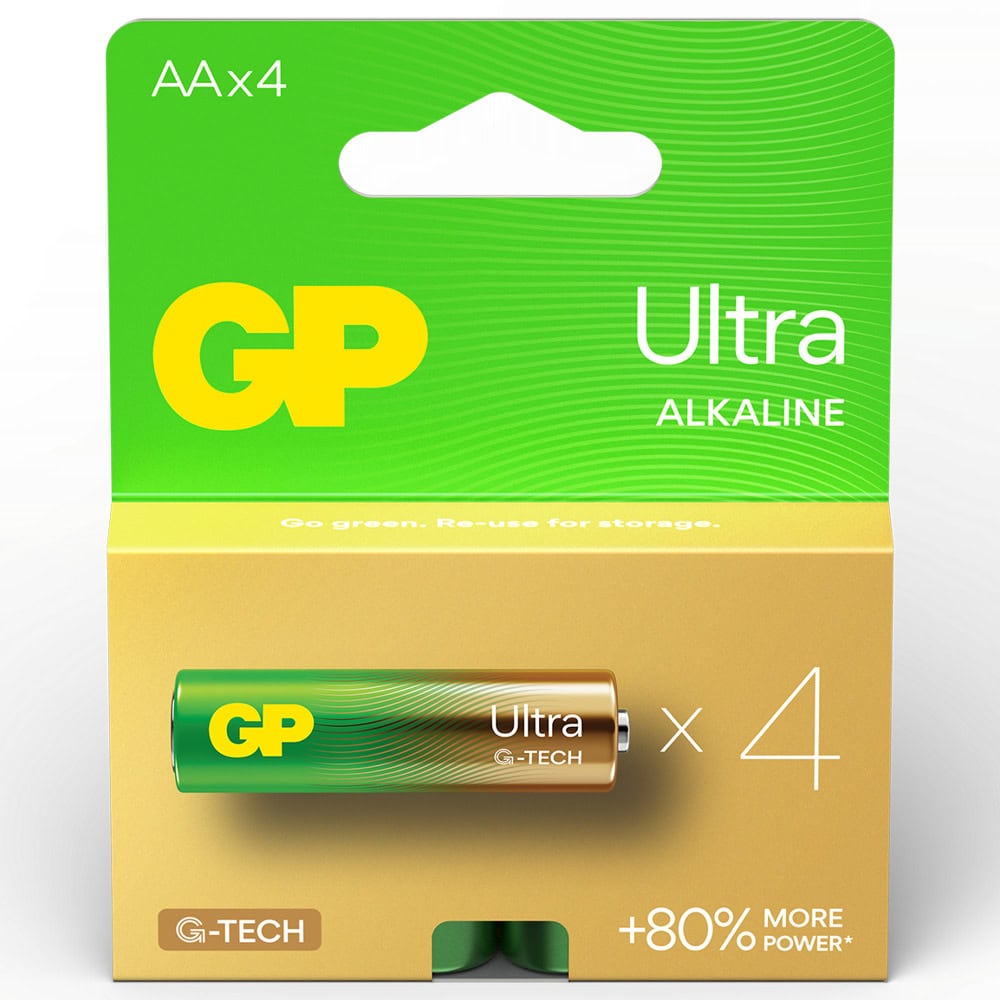 Батерия алкална GP Ultra AA