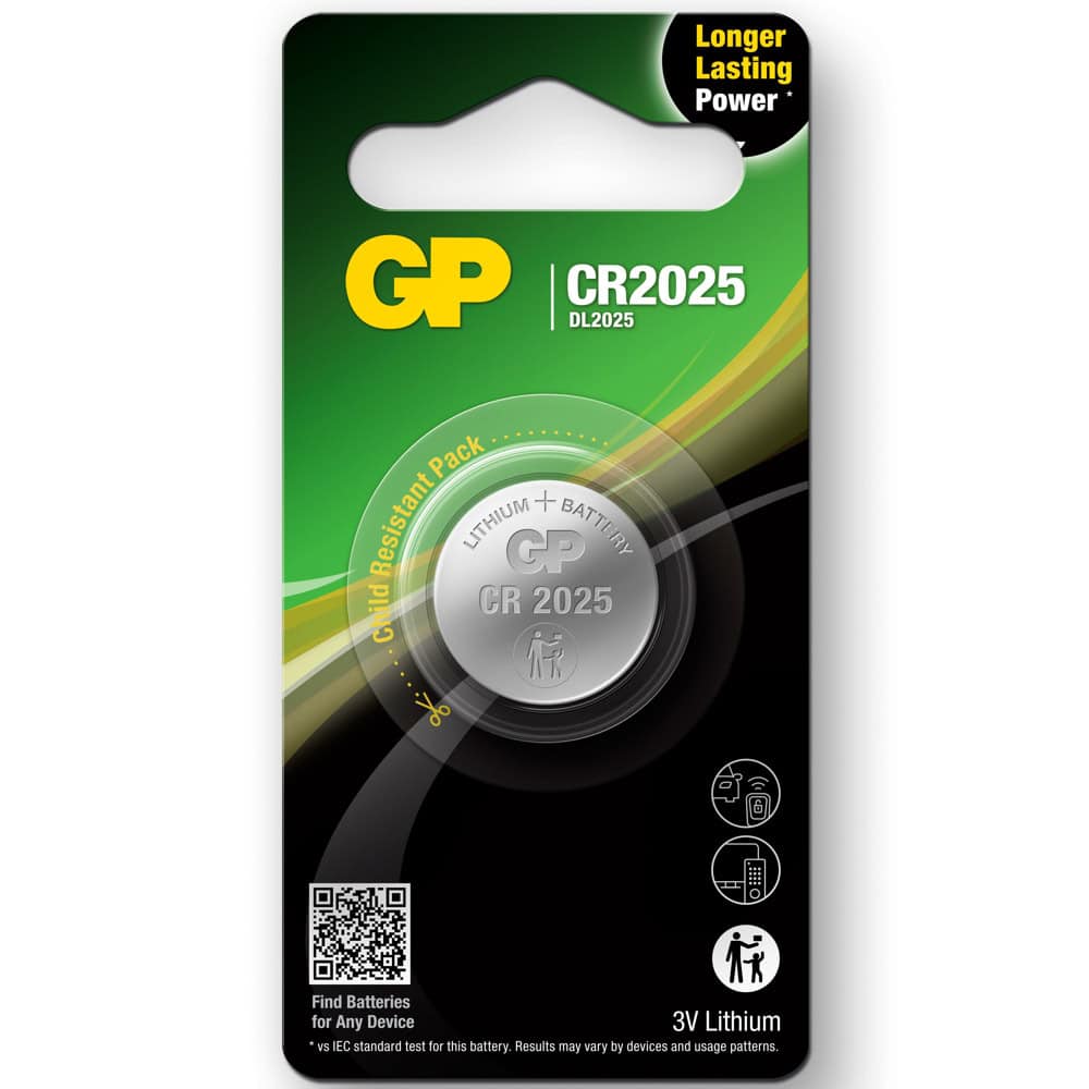 Батерия литиева GP CR2025