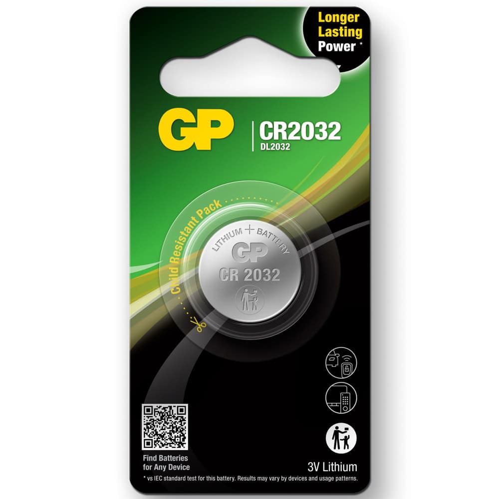 Батерия литиева GP CR2032
