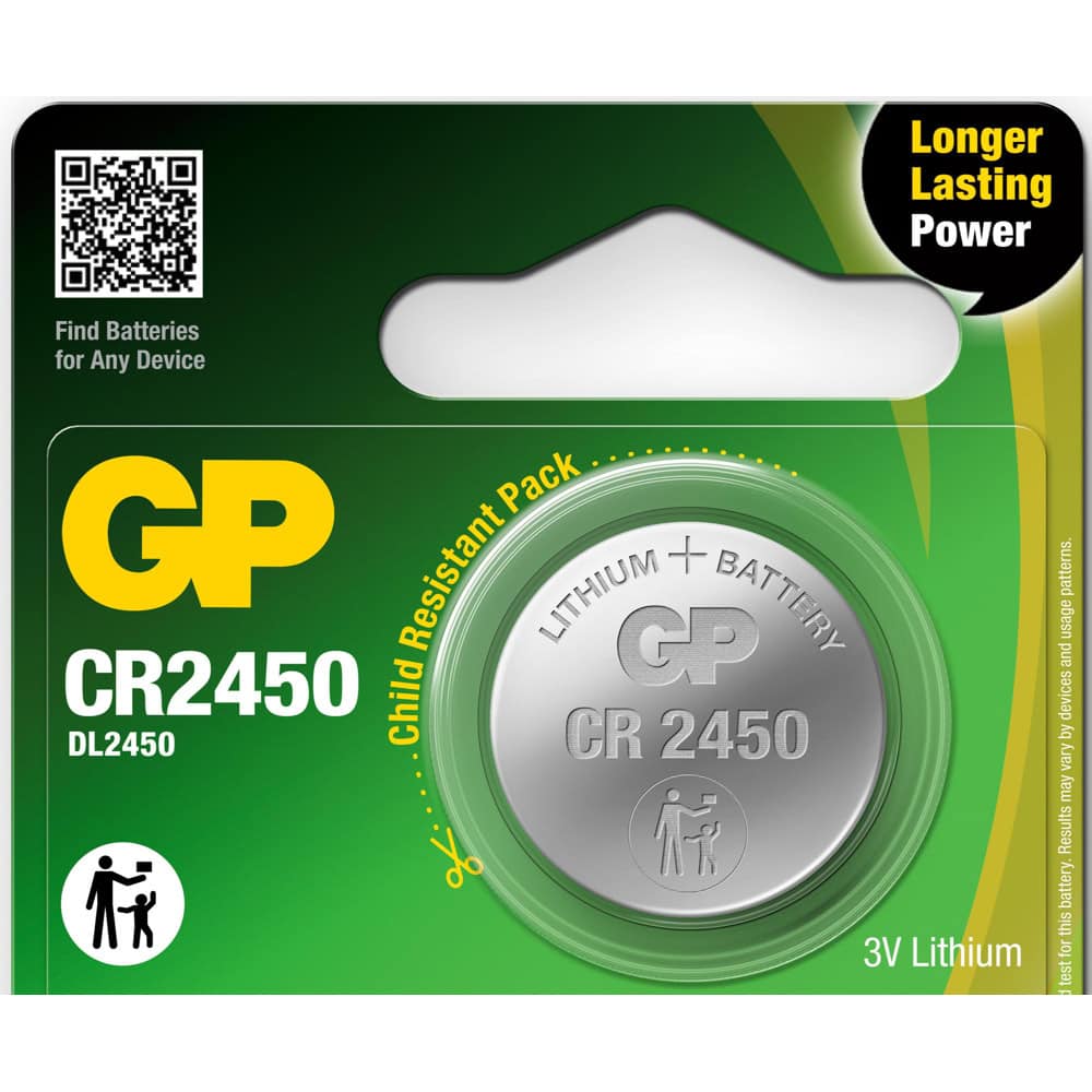 Батерия литиева GP CR2450
