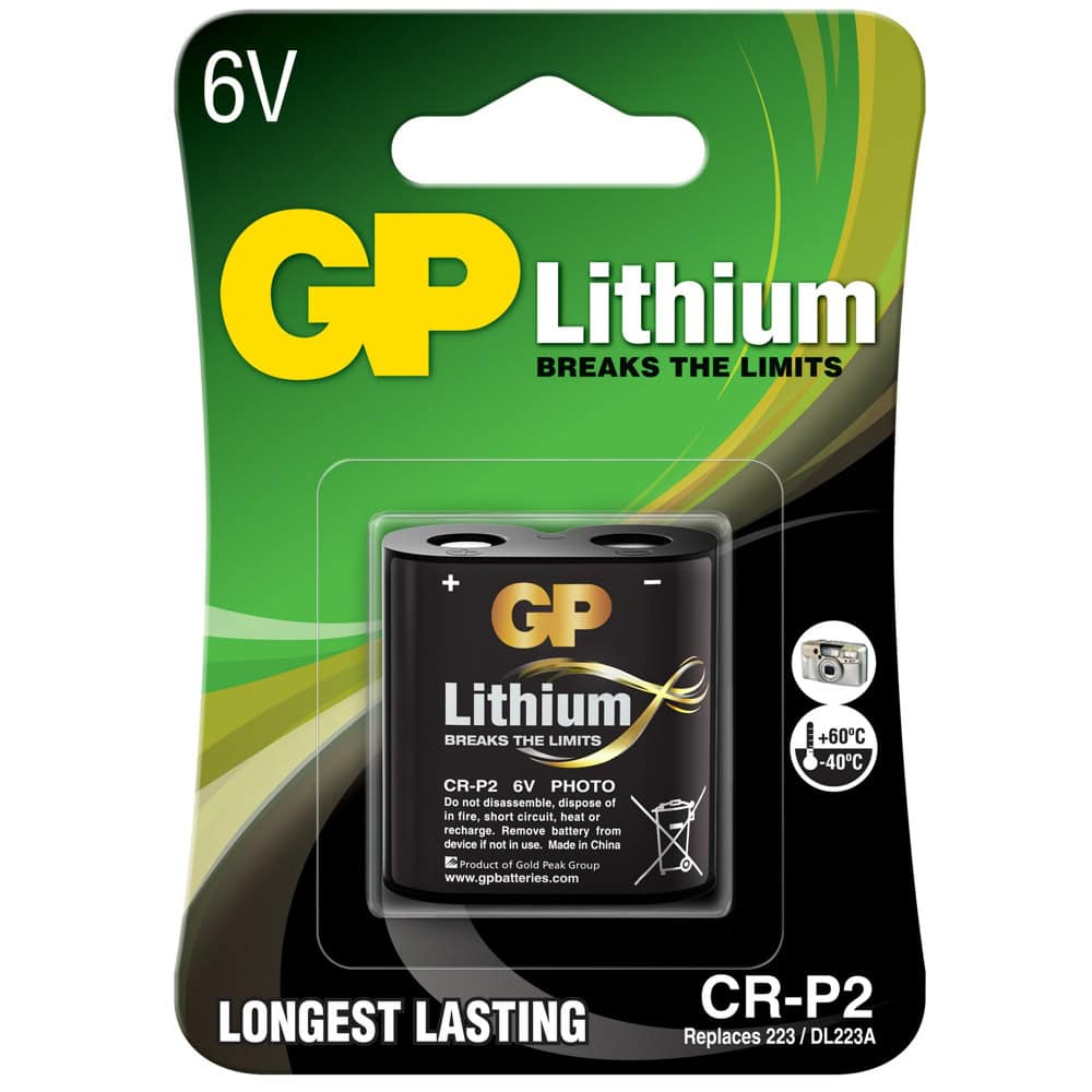 Батерия литиева GP CR-P2