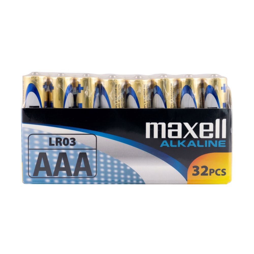 Батерия алкална Maxell ML-BA-LR03-32PK
